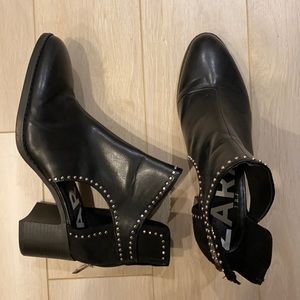 Zara boots with cutouts